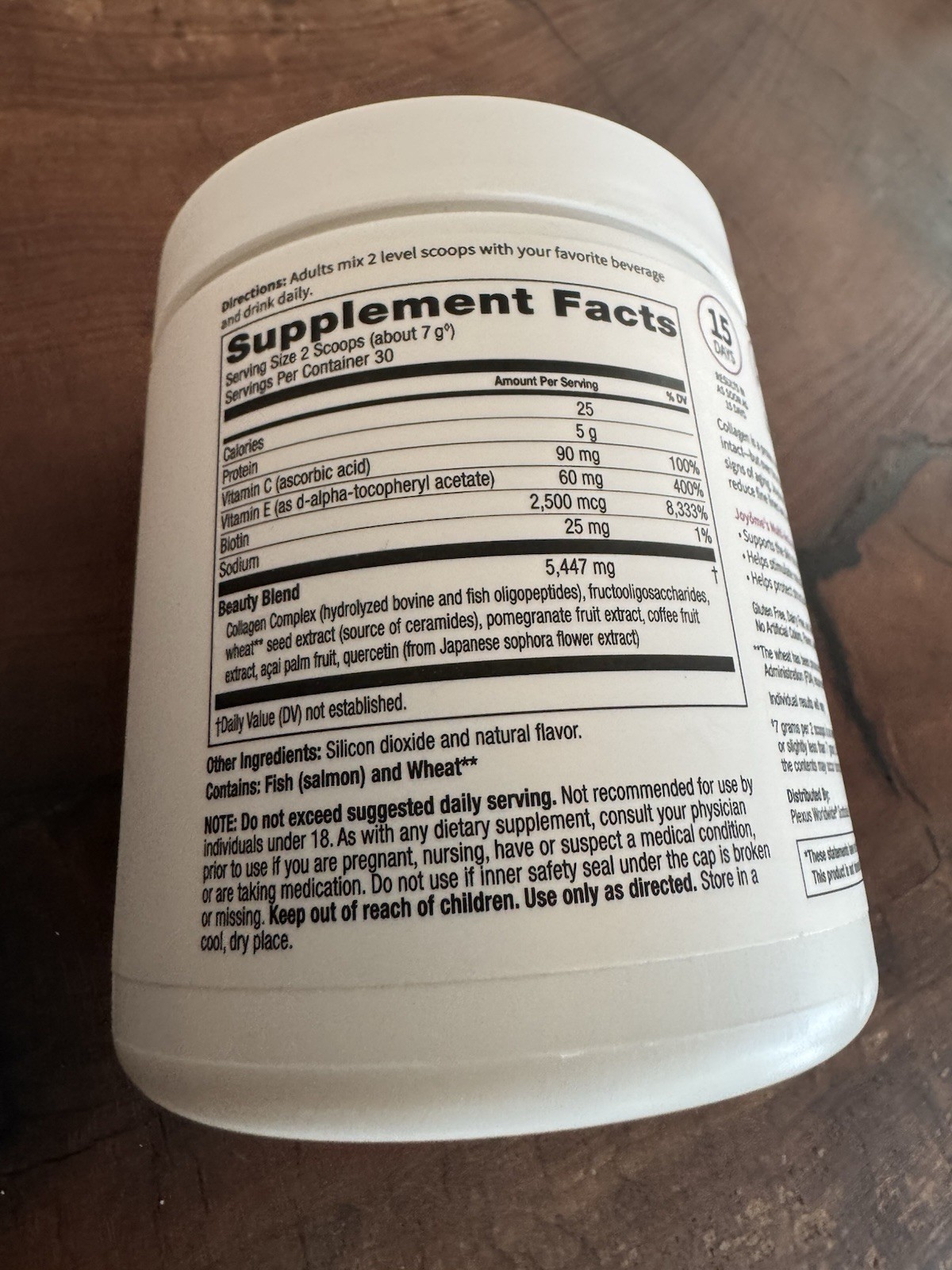 Plexus Joyome Multi-Action Collagen Complex Neutral Flavor 30 Servings EXP 01/28