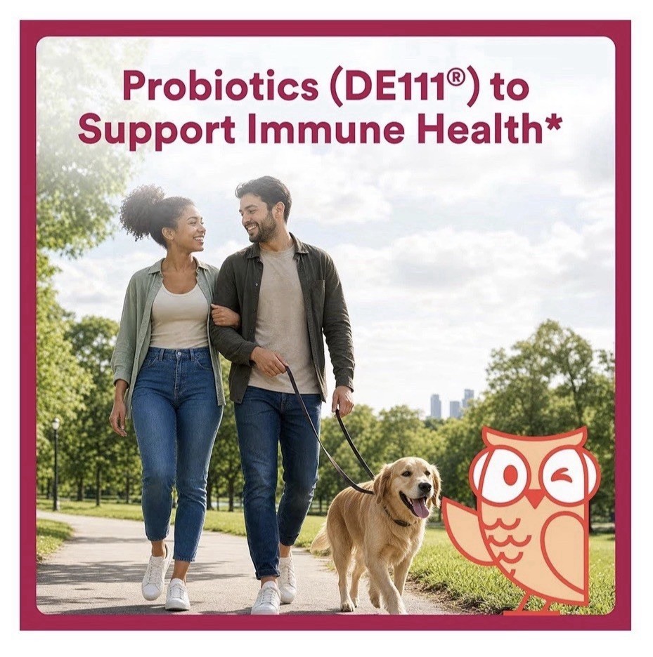 Delicious Grape Probiotic & Prebiotic Gummies – 6 Billion CFU Digestive Health!