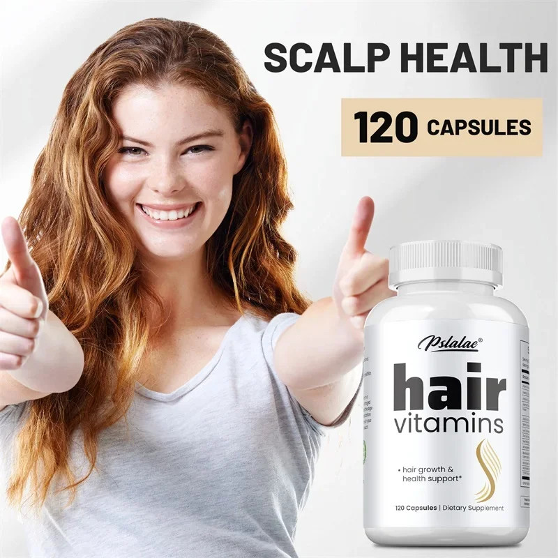 Hair Vitamins 120pcs – Hair Growth, Thicken Hair, Effectively Prevent Hair Loss