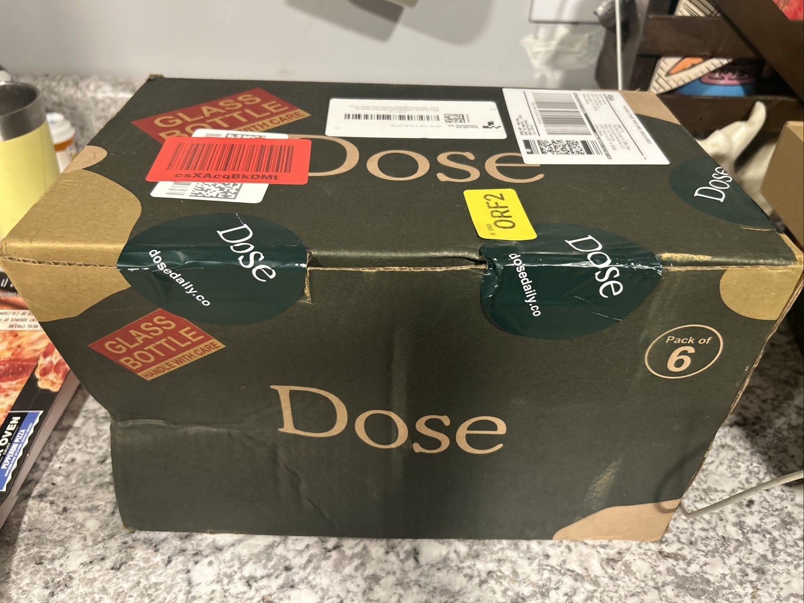 DOSE Optimal Liver Function Liver Cleanse 16oz x 6 Pack EXP 3/23/28