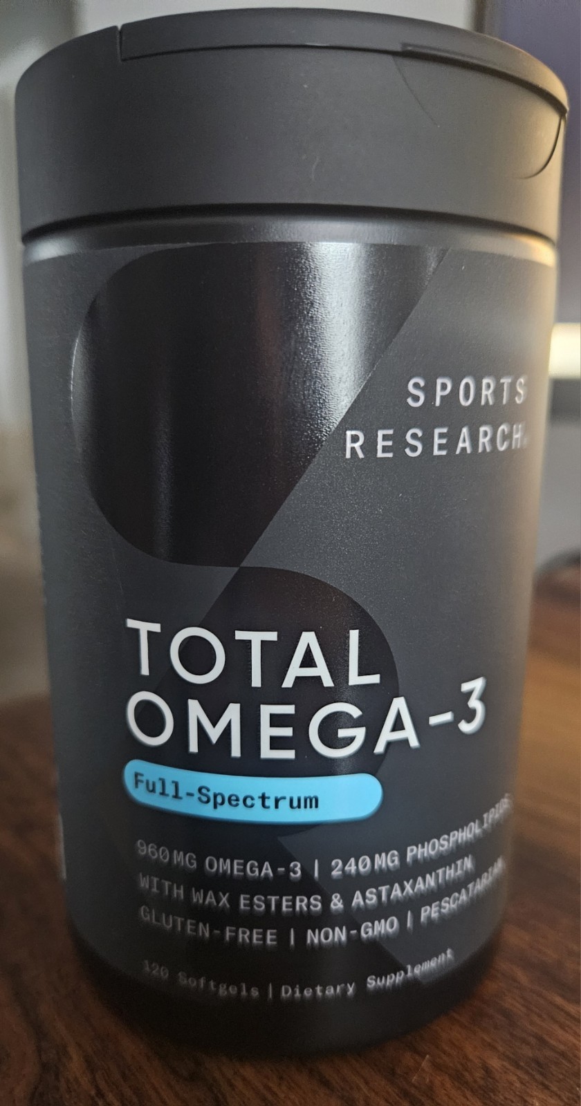 NEW Sports Research Total Omega-3 Full Spectrum EXP 07/2028 SEALED