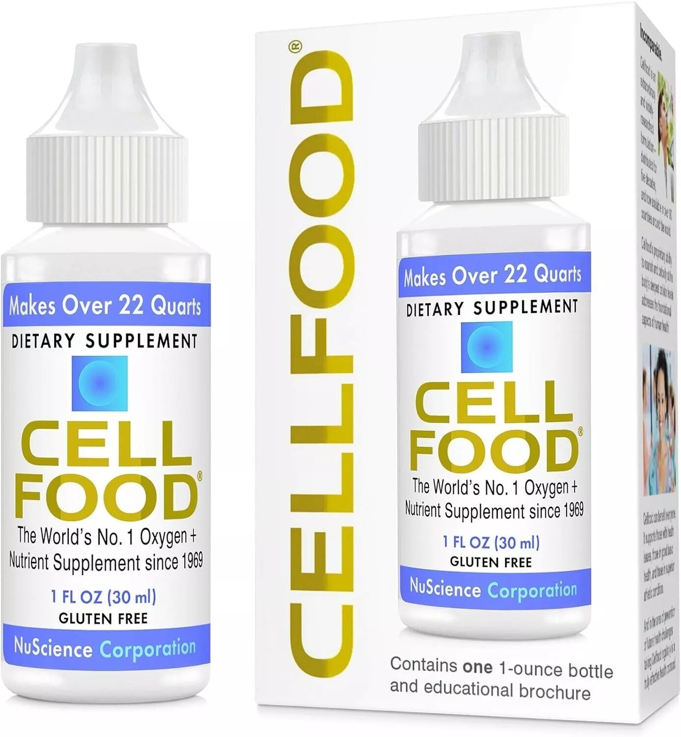 Cellfood Original Liquid Concentrate, 1 oz. EXP 12/2026