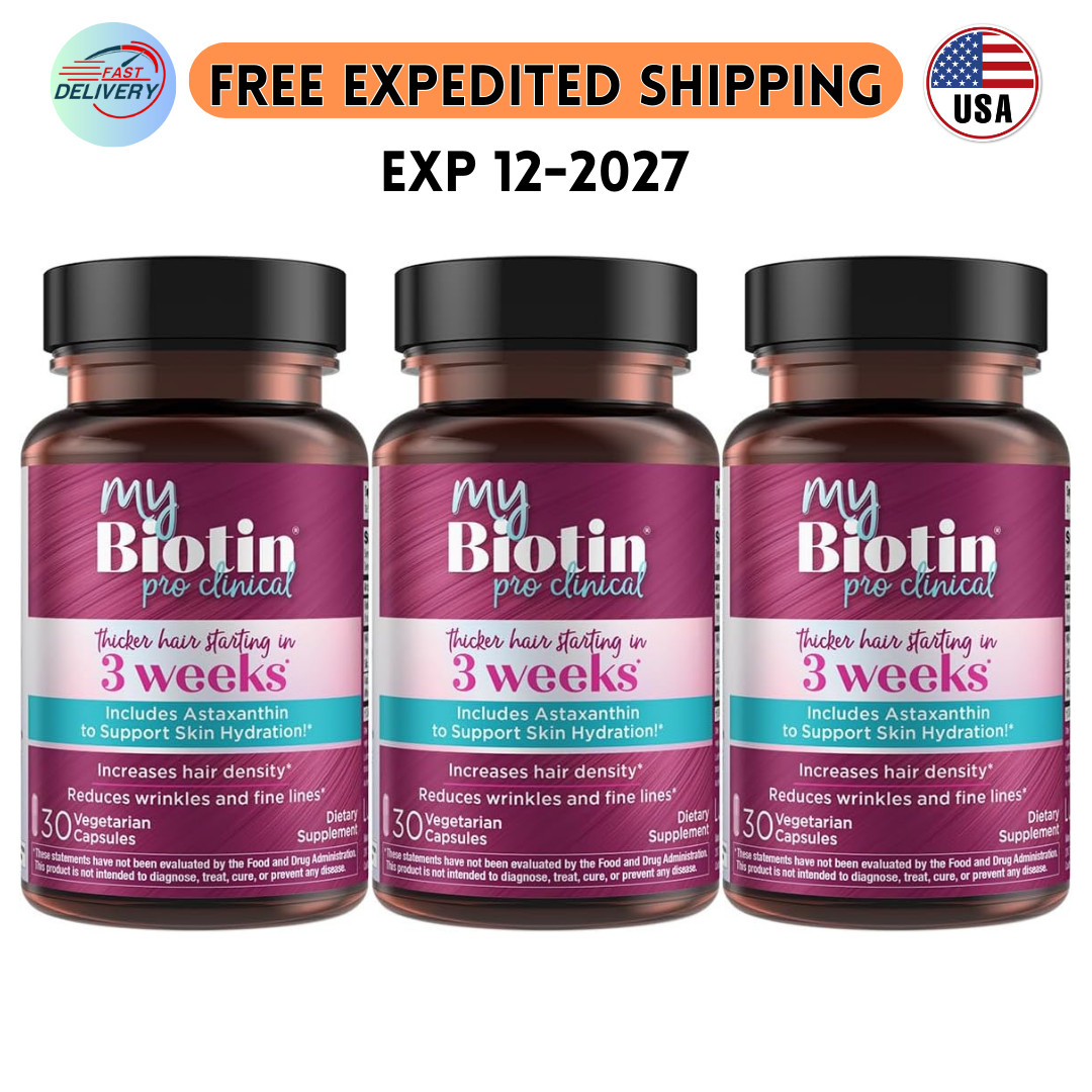 Purity Products My Biotin ProClinical MyBiotin Thicker Hair 90 Capsule