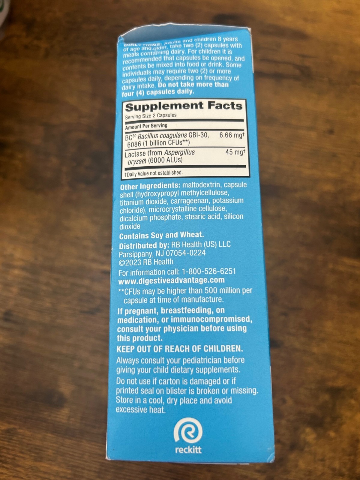 Digestive Advantage Daily Probiotics Lactose Support 96 Ct Probiotic Pills 11/26