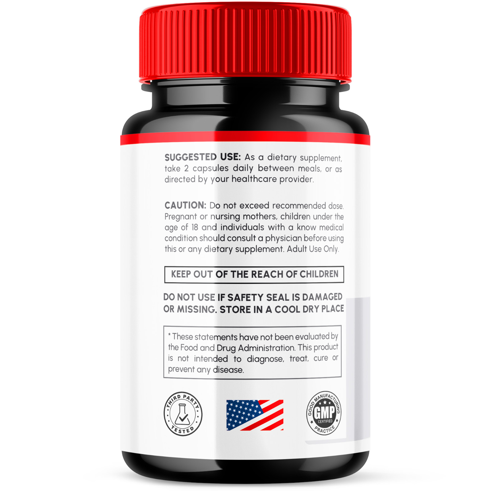 (3 Pack) Gluco Extend Pills, Blood Sugar Health Support Formula, 180 Capsules
