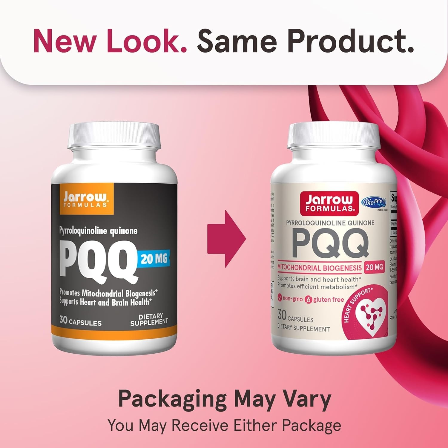 Essential PQQ 20mg Dietary Supplement for Heart & Cognitive Health – 30 Capsules