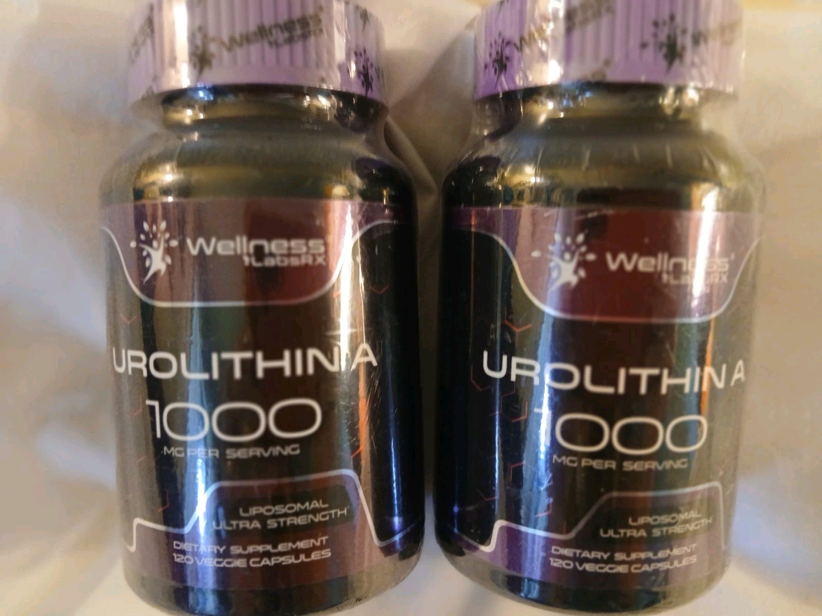Wellness LabsRX Urolithin A 1000mg Liposomal Ultra Strength 120 2 bottles Lot