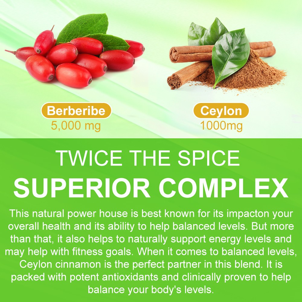 1-3 Packs Berberine HCL 5000mg 60 Caps Premium Metabolic Health Supplement