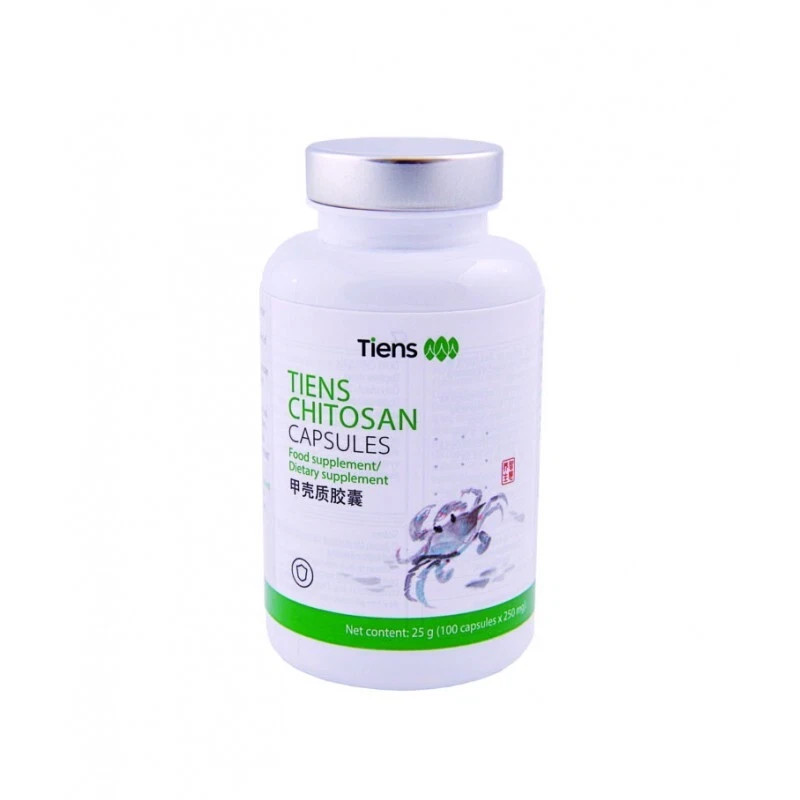 TIENS Chitosan Fiber 100 Capsules Dietary Supplement Digestive Support
