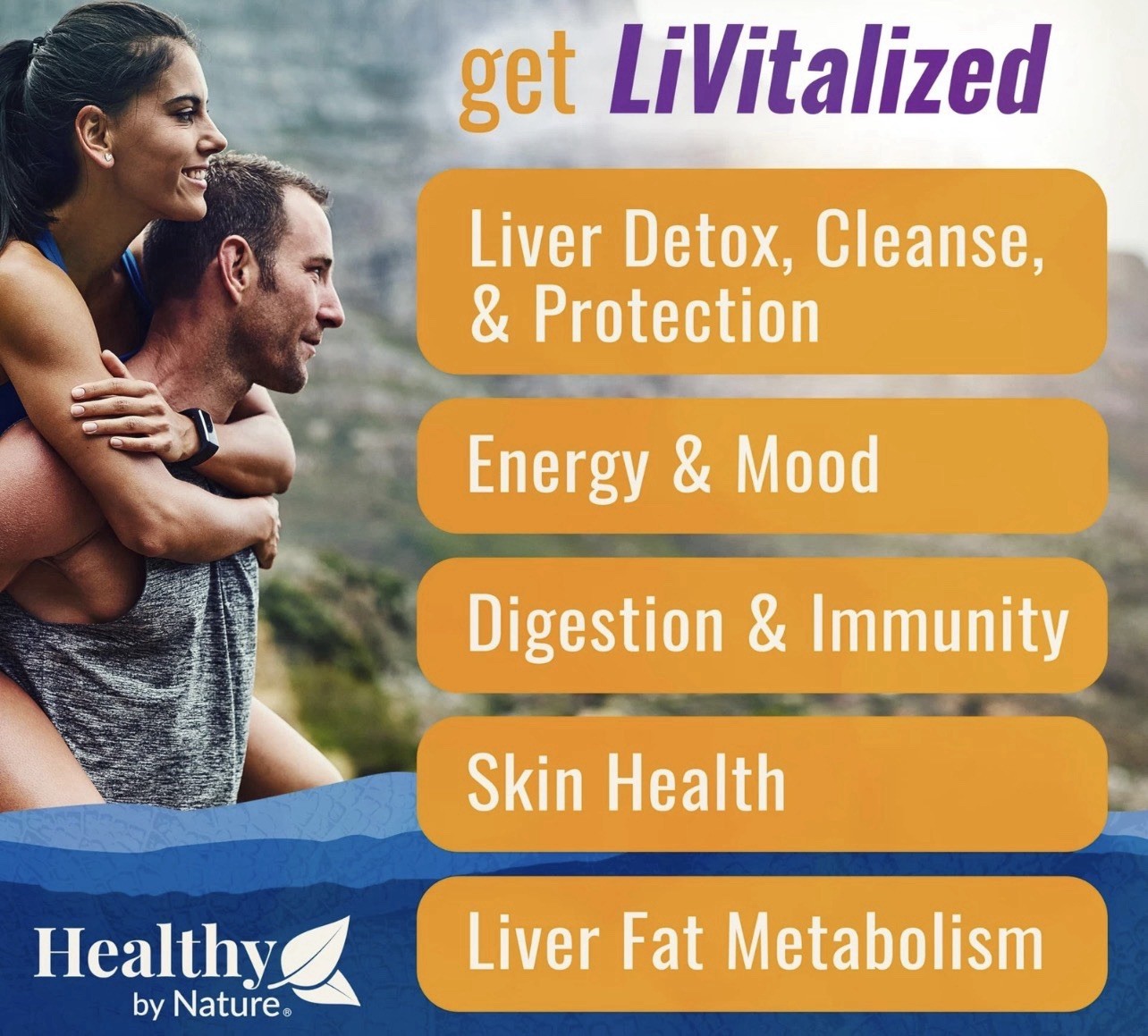 LiVitalize 28-in-1 Liver Cleanse Detox & Repair | Milk Thistle Silymarin Dand…
