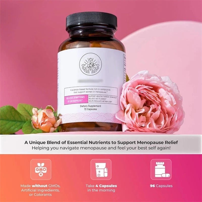 pcs 2 Hormonal Mammoth Hormone Harmony Natural Happy Support for Women 72 Caps