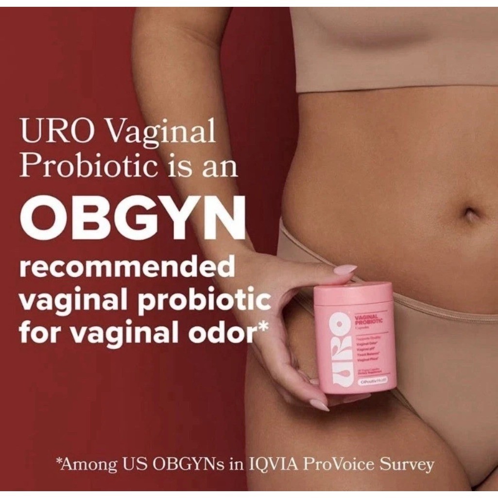 3PACK URO O Positiv Probiotic Prebiotic Blend Daily Supplement for Adult Women