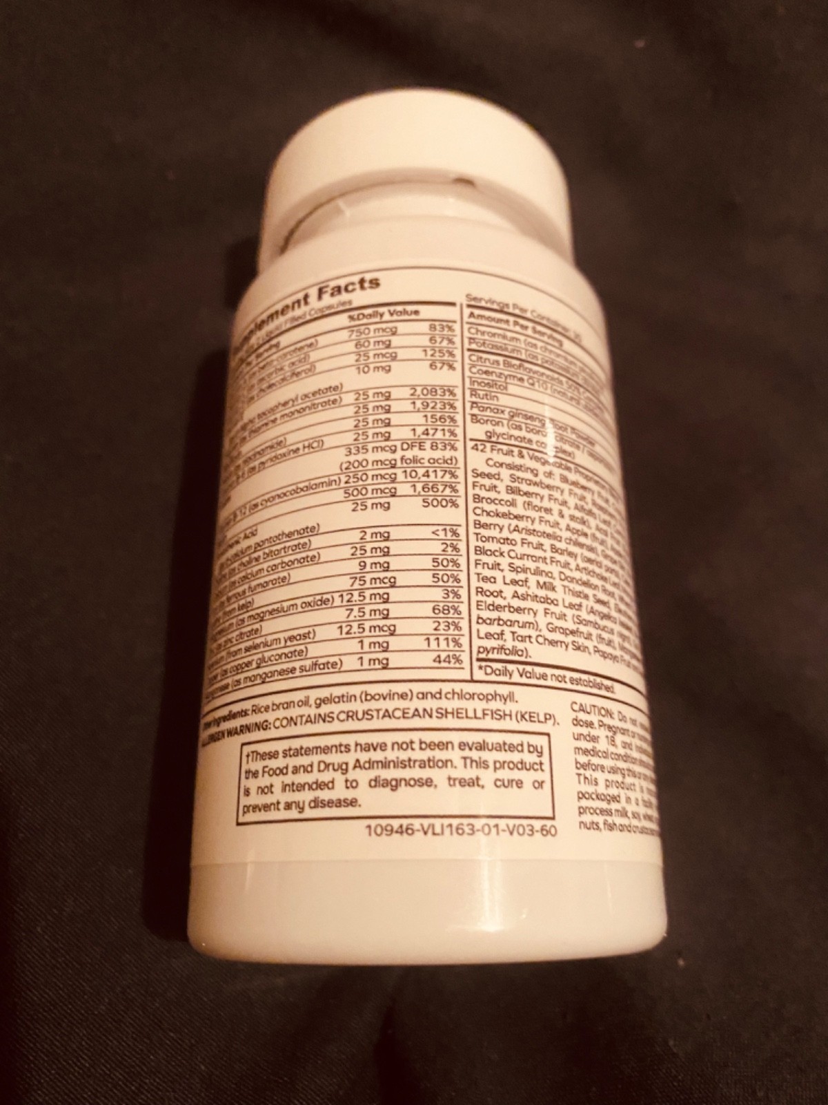 envitamin Ultimate Multivitamin Multimineral Superfood 42 Fruit & Veg Nutrients