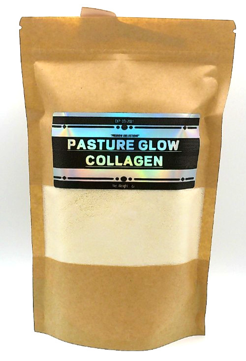 Pasture Glow Collagen 8 oz – Grass-Fed Peptides for Skin, Hair & Joints
