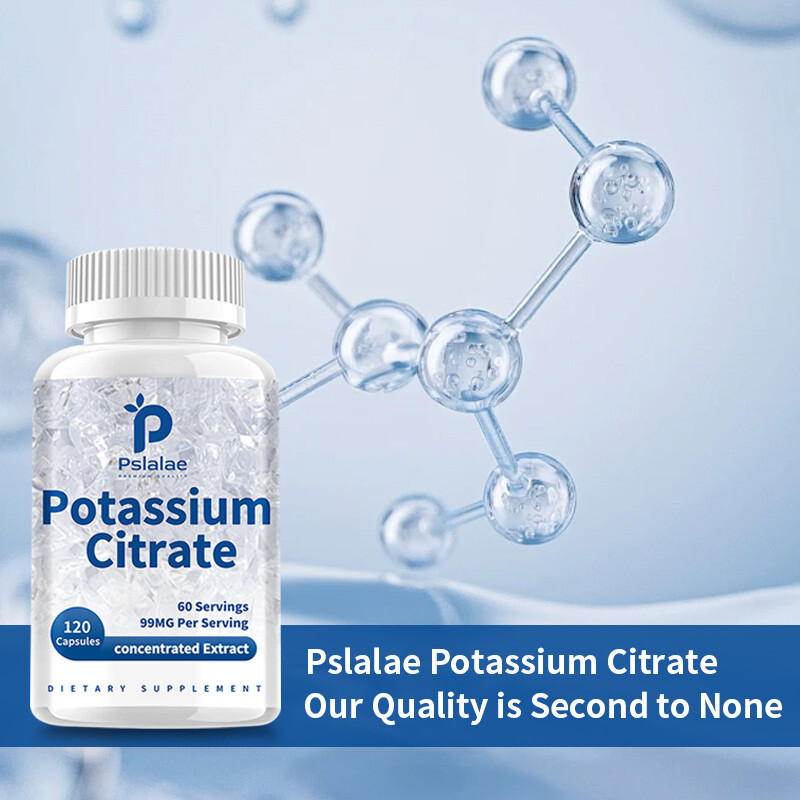 Potassium Citrate 99 mg – for Heart, Kidney, Cardiovascular, Supports Normal pH