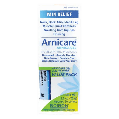 Boiron, Arnicare Gel And Oral Pellets Homeopathic Medicine, 2.6 oz