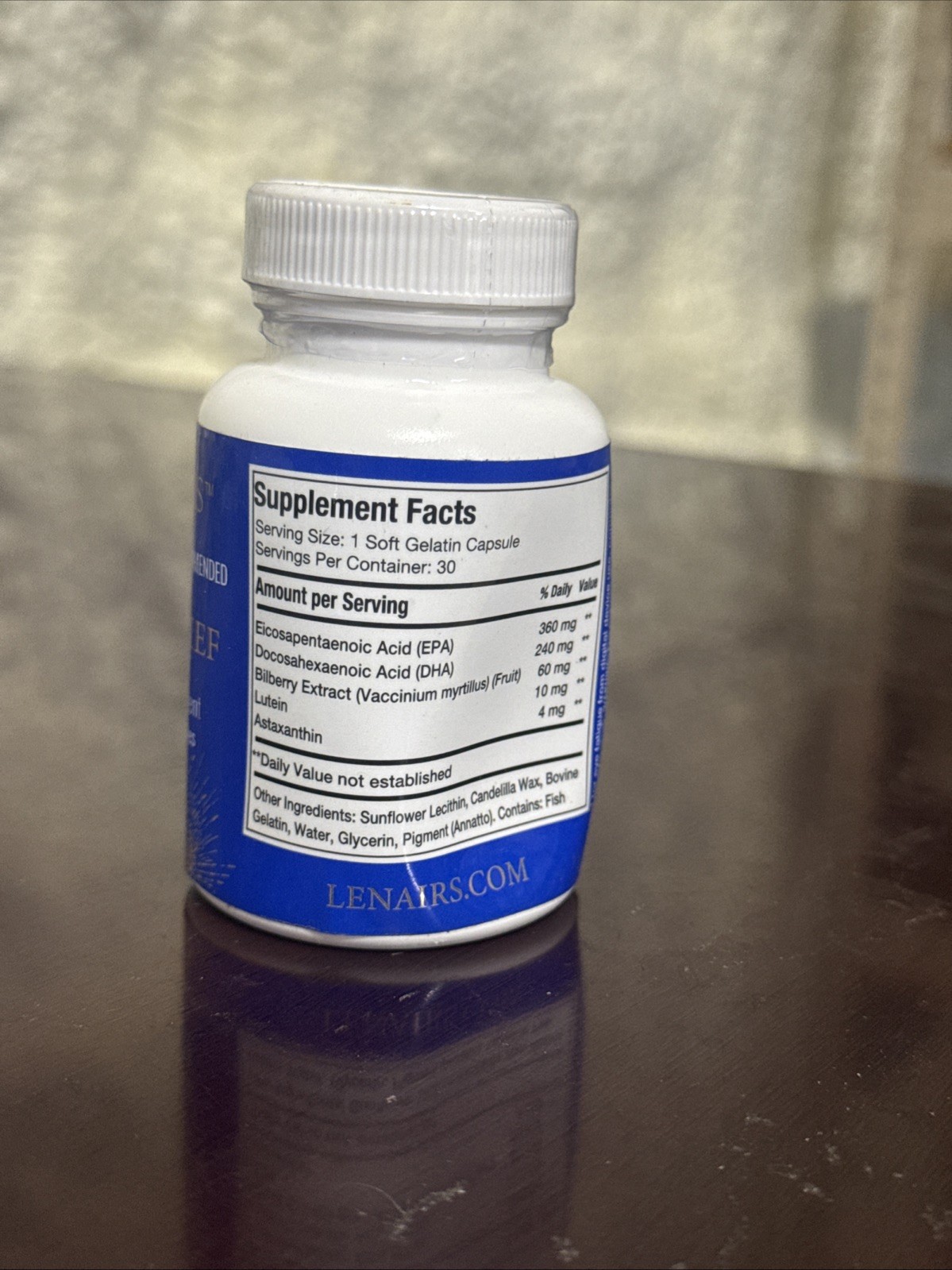 LENAIRS- EYENERGY | Tired/Dry Eye Relief | Dietary Supplement- LOT OF 2