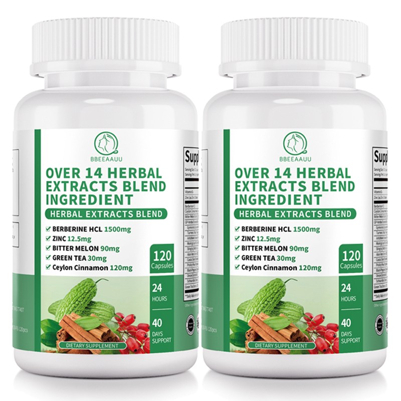 Berberine 1500mg High Abosorption, Blood Sugar Immune Support,Anti-inflammatory