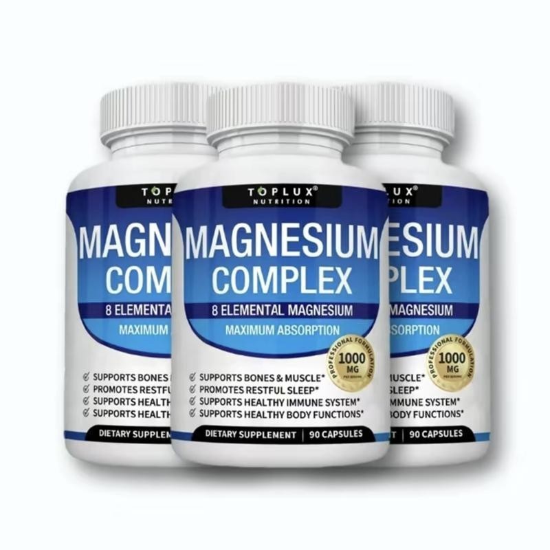 8 Supplement Complex Essential Fitness Edible IMMUNITY Magnesium Magnesium