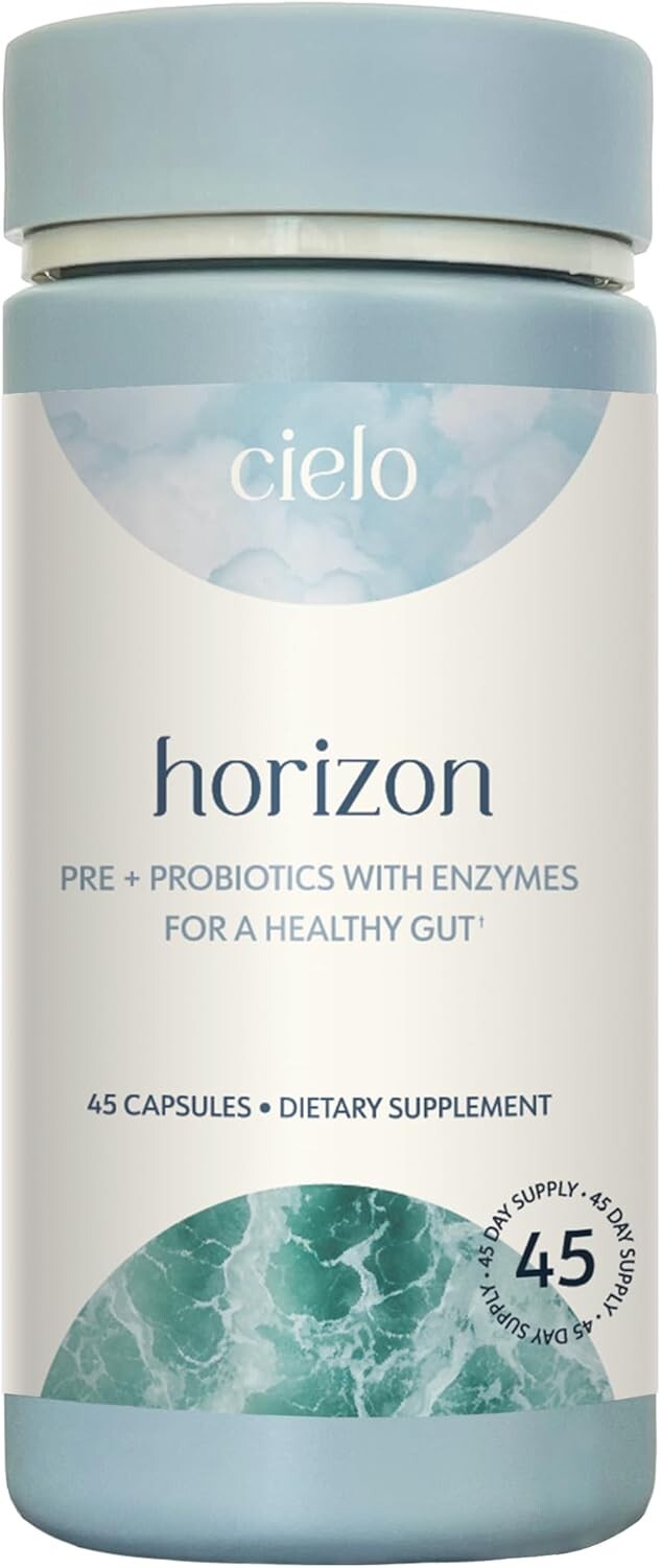 Cielo Daily Horizon Prebiotics – Probiotics for Men and Women (45 Day Supply)