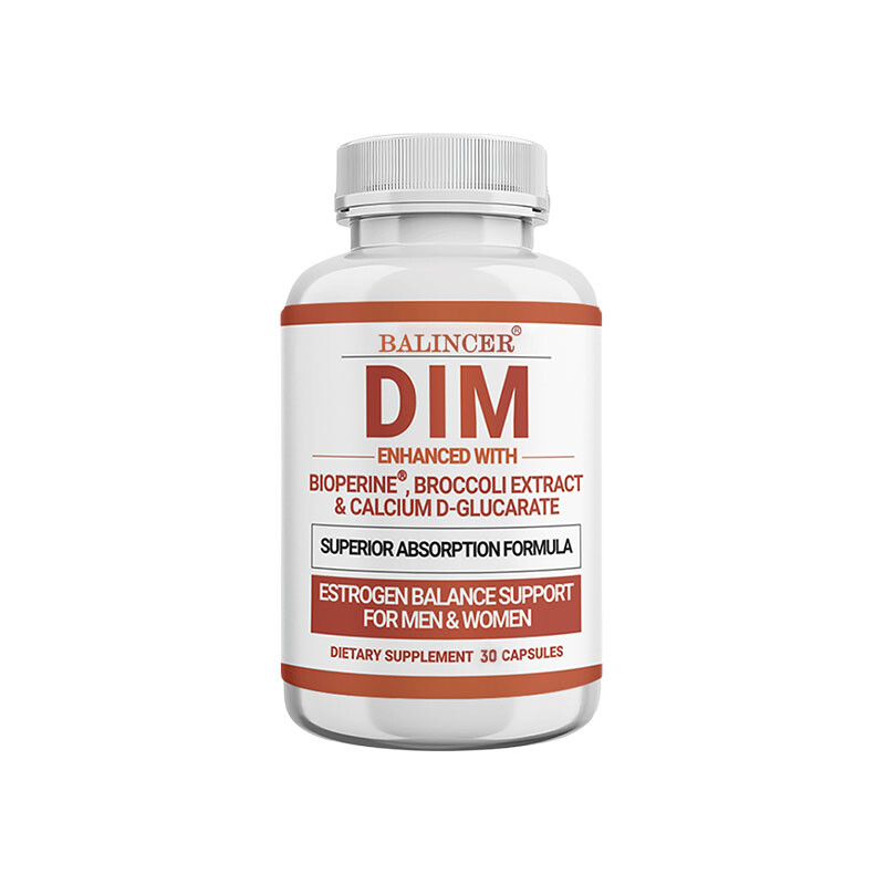 DIM (Diindolylmethane) 150mg, 30 To 120 Capsules with BioPerine