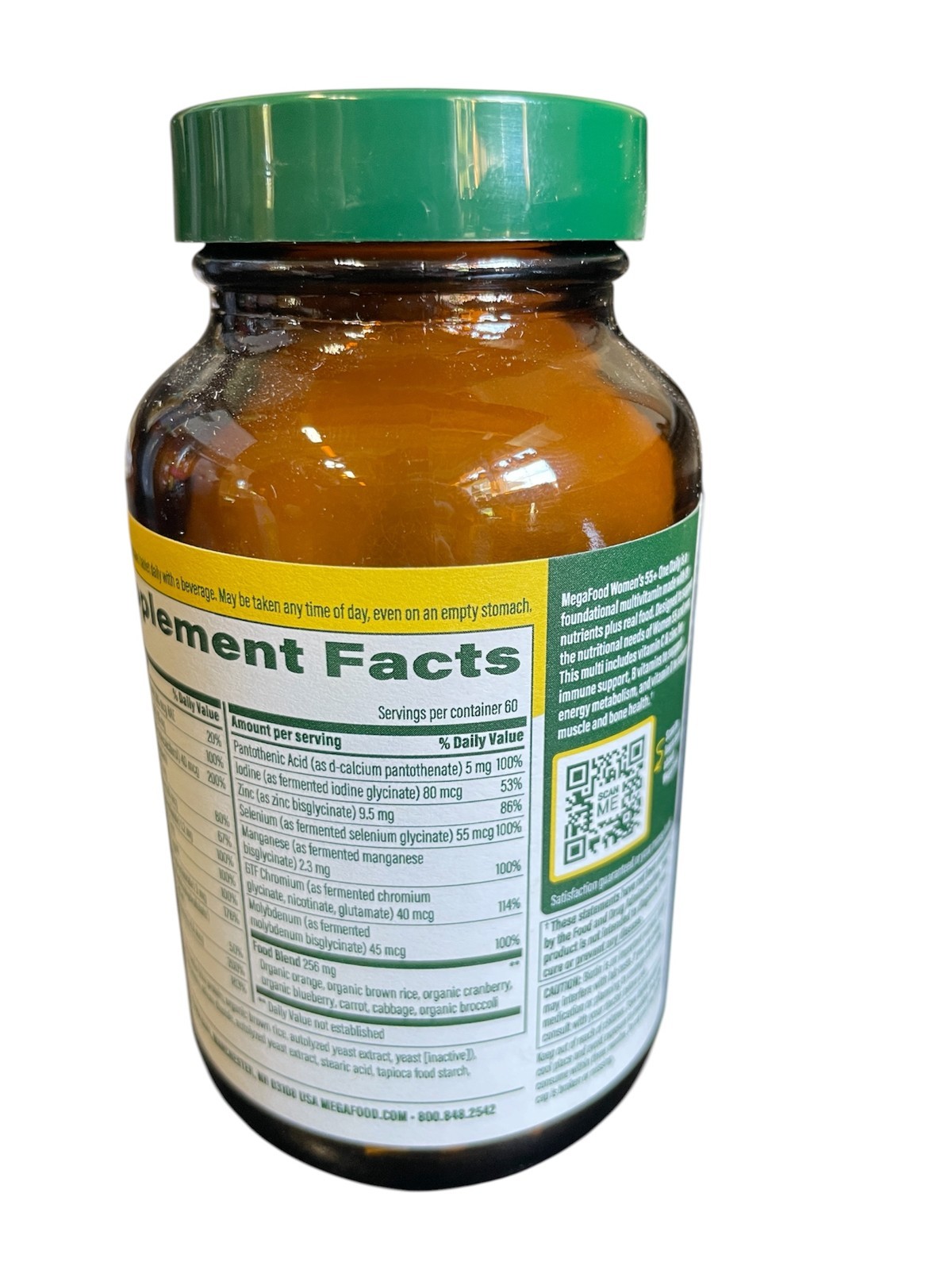 Sealed – MegaFood, Women Over 55 One Daily Vegetarian, 60 tablets
