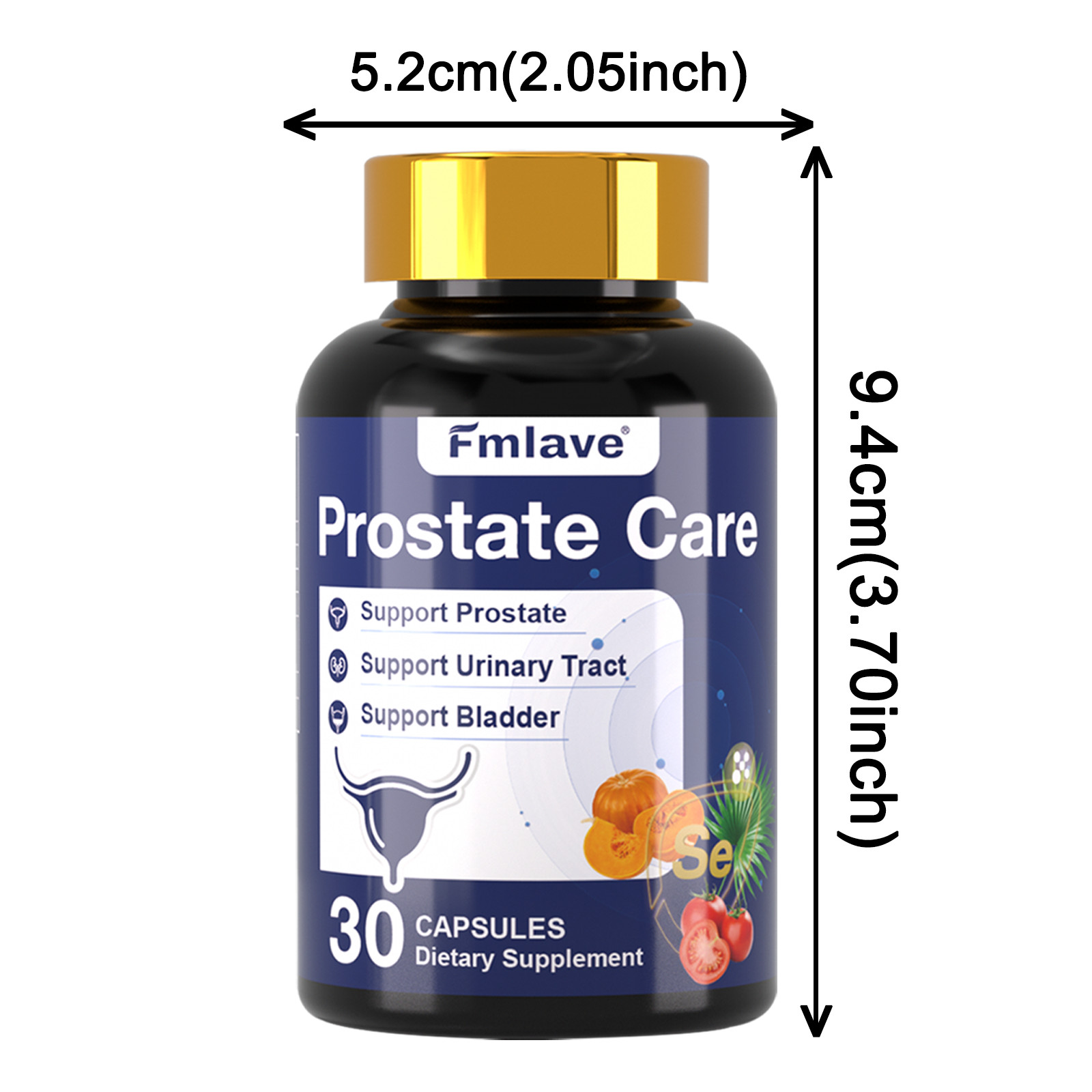 6 pack Fmlave Prostate Advanced Prostate Supplement, Saw Palmetto Lycopene 180ct