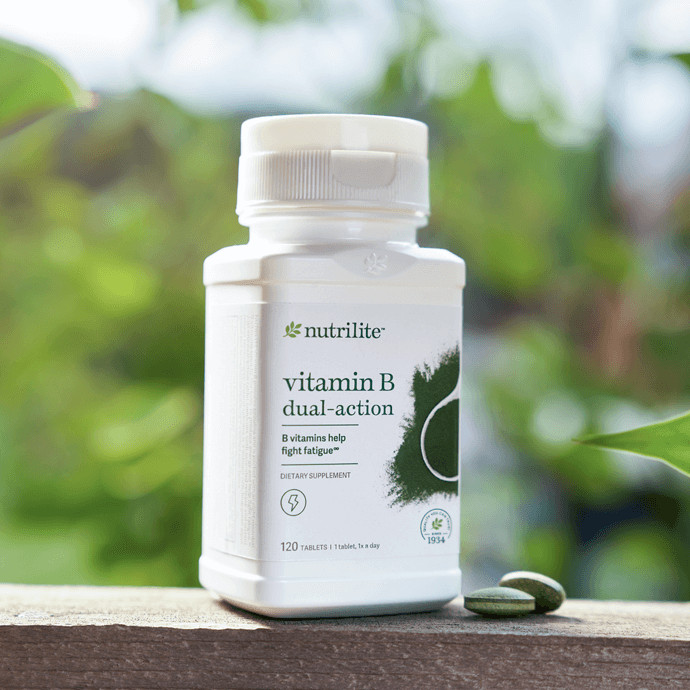 Nutrilite Vitamin B Dual-Action General Wellness Tablets 120 Count