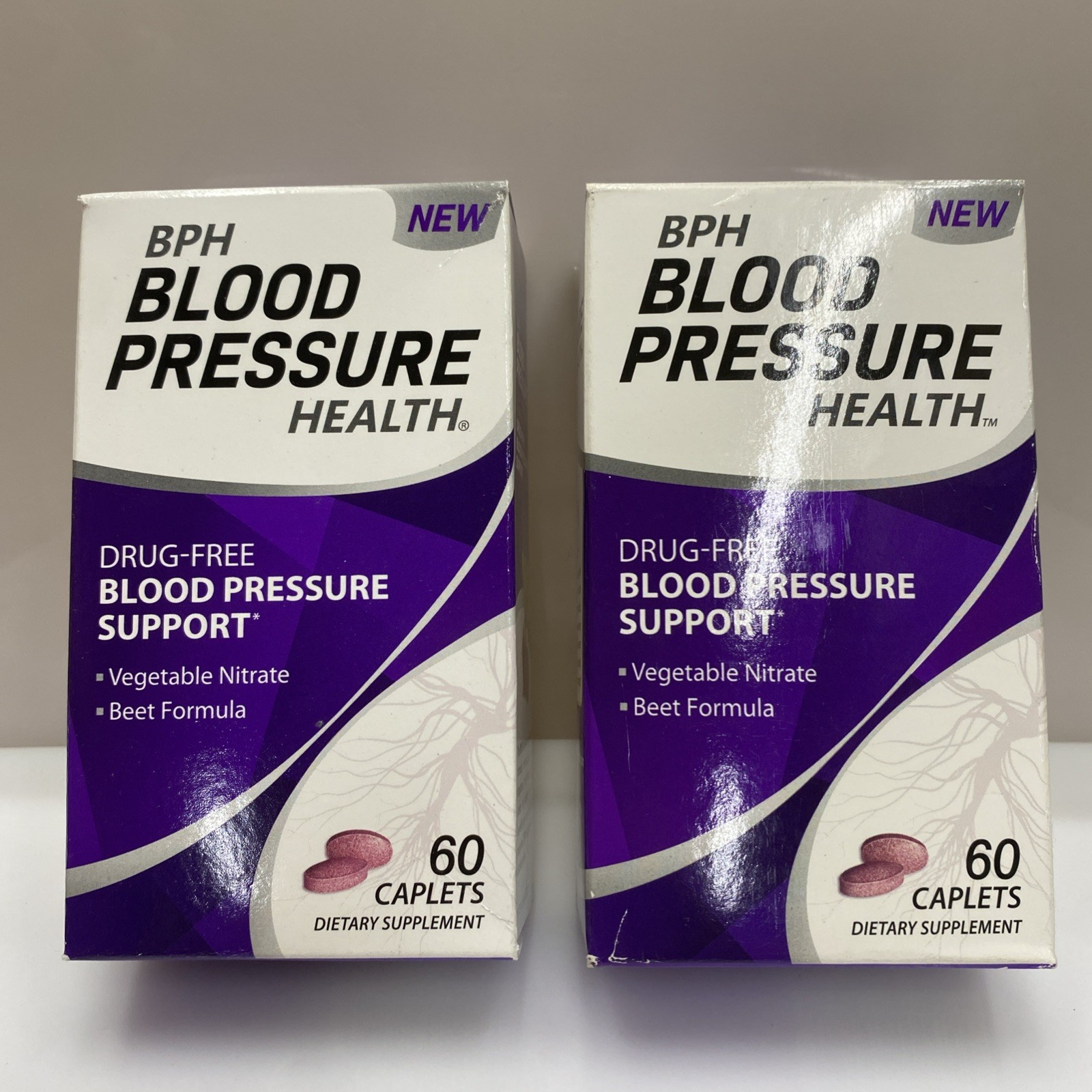 2 BPH Blood Pressure Health (120 Caps) Total DRUG FREE Blood Pressure Support