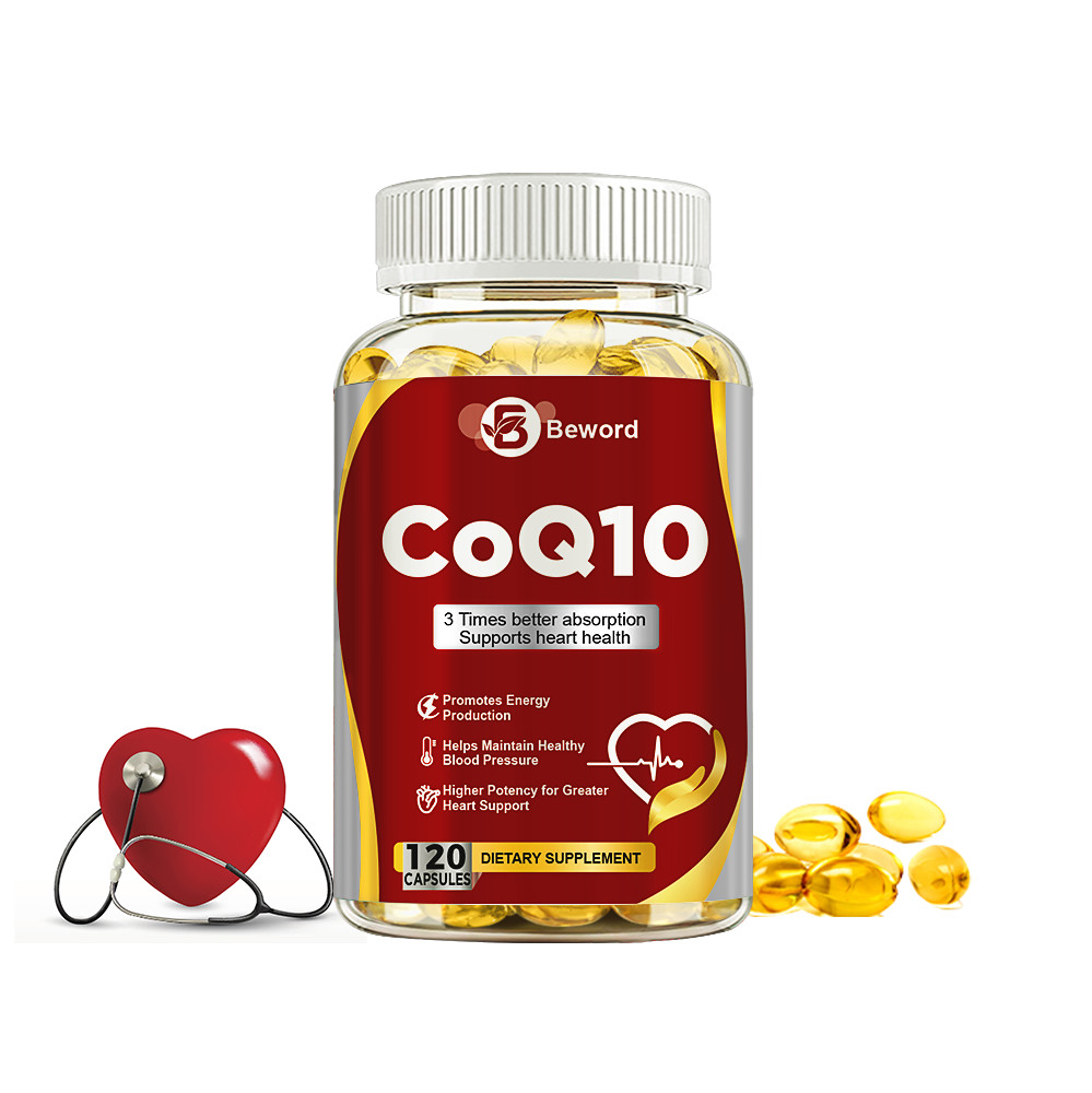 CoQ10 Coenzyme Q10 300mg 120 Capsules Heart Support NON GMO.