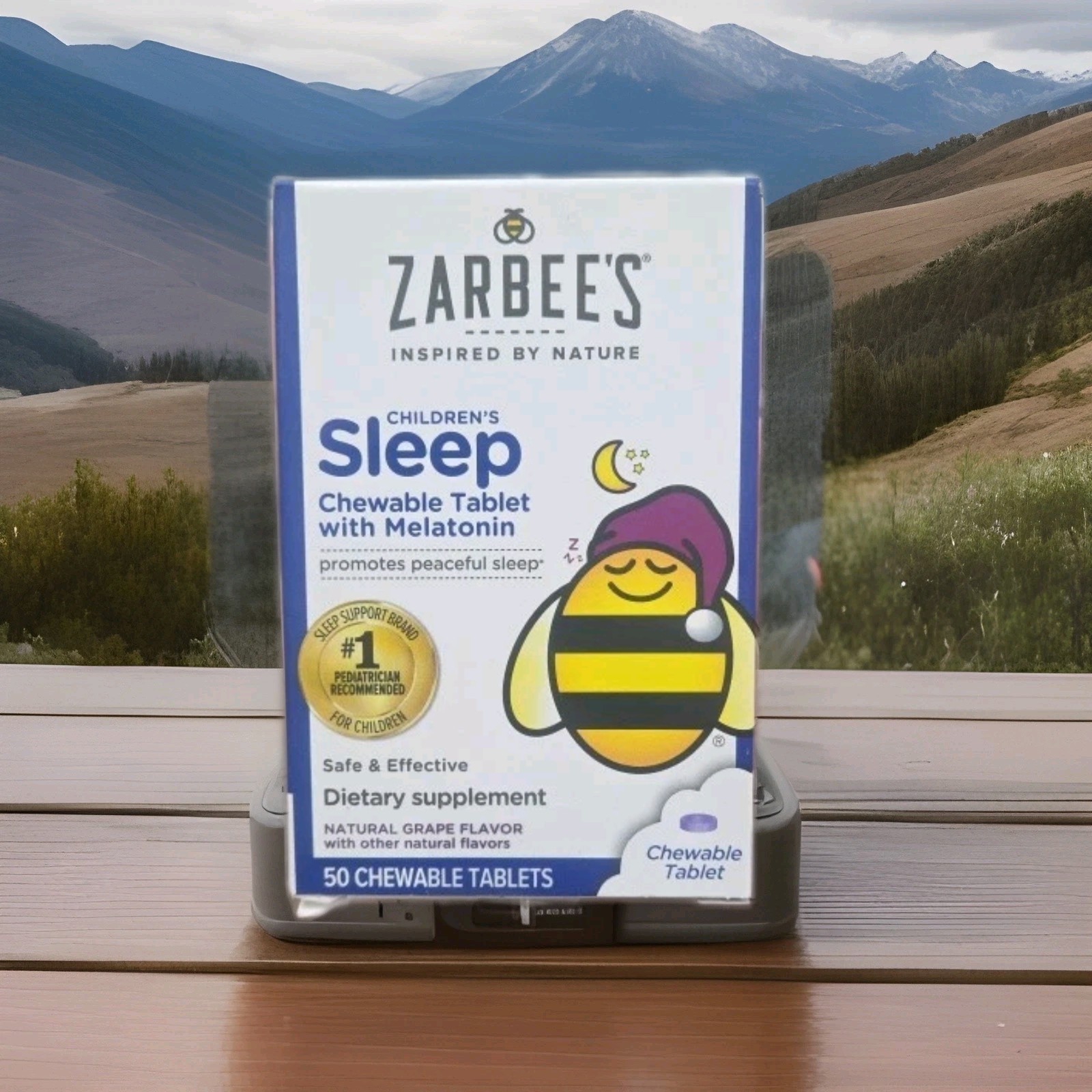 Zarbee’s Children’s Sleep Chewable Tablet with Melatonin 30 count 05/2026
