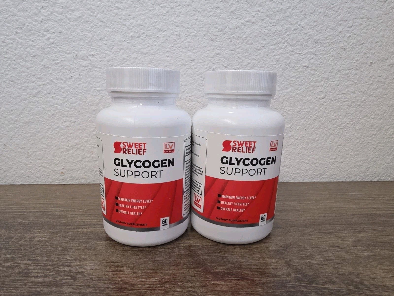 Sweet Relief Glycogen Support Capsules, Sweet Relief Pills (60 Capsules)