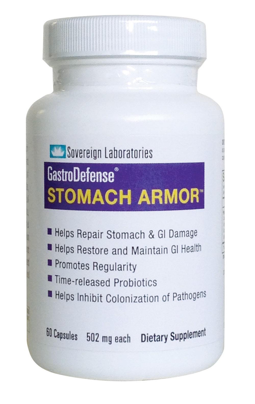 GastroDefense Stomach Armor : Boost bowel and immune system health. Proprietary
