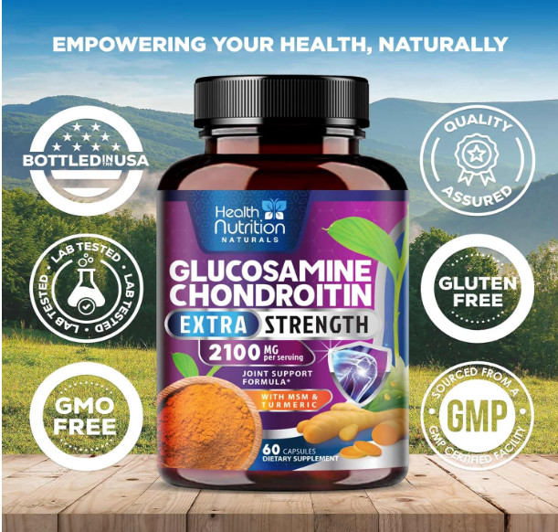 Joint Support Supplement with Turmeric and Boswellia –For Cartilage and Mobility