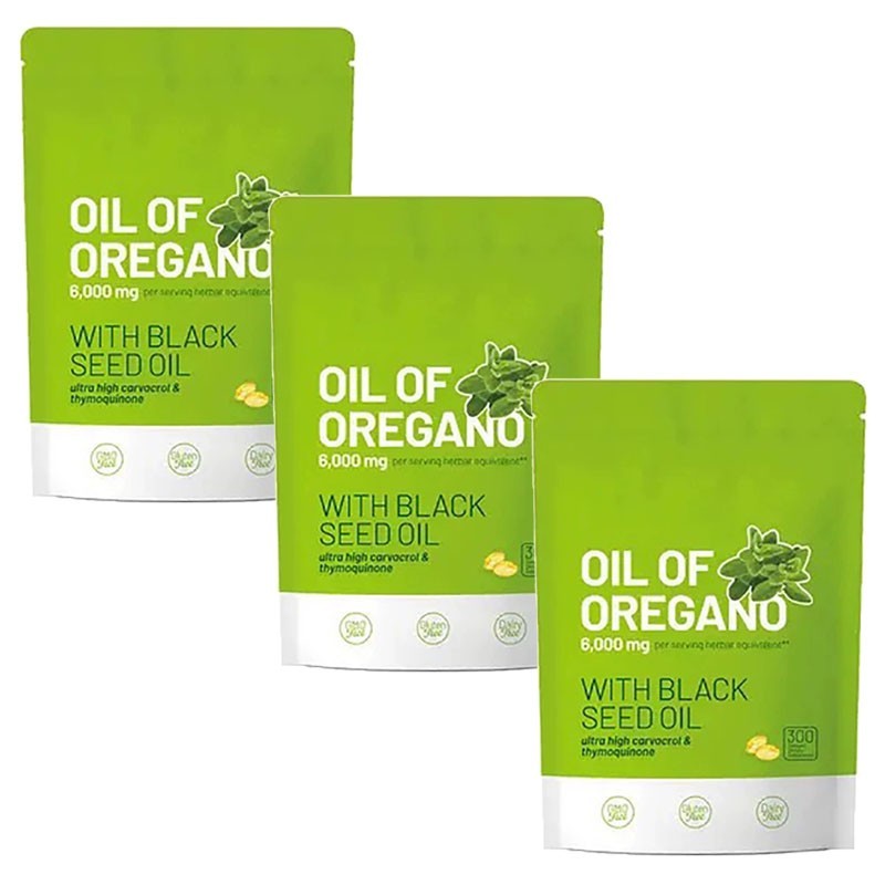 2 in 1 Oil of Oregano & Black Seed Softgels Oil – 6000mg,Immune Support 2026 lat