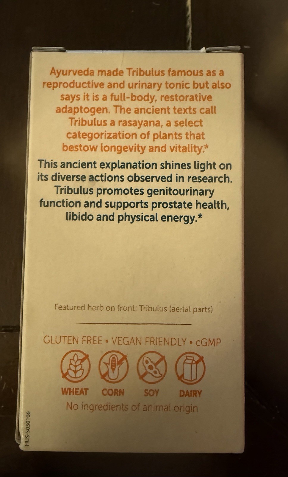 Himalaya Organic Tribulus 60 caps