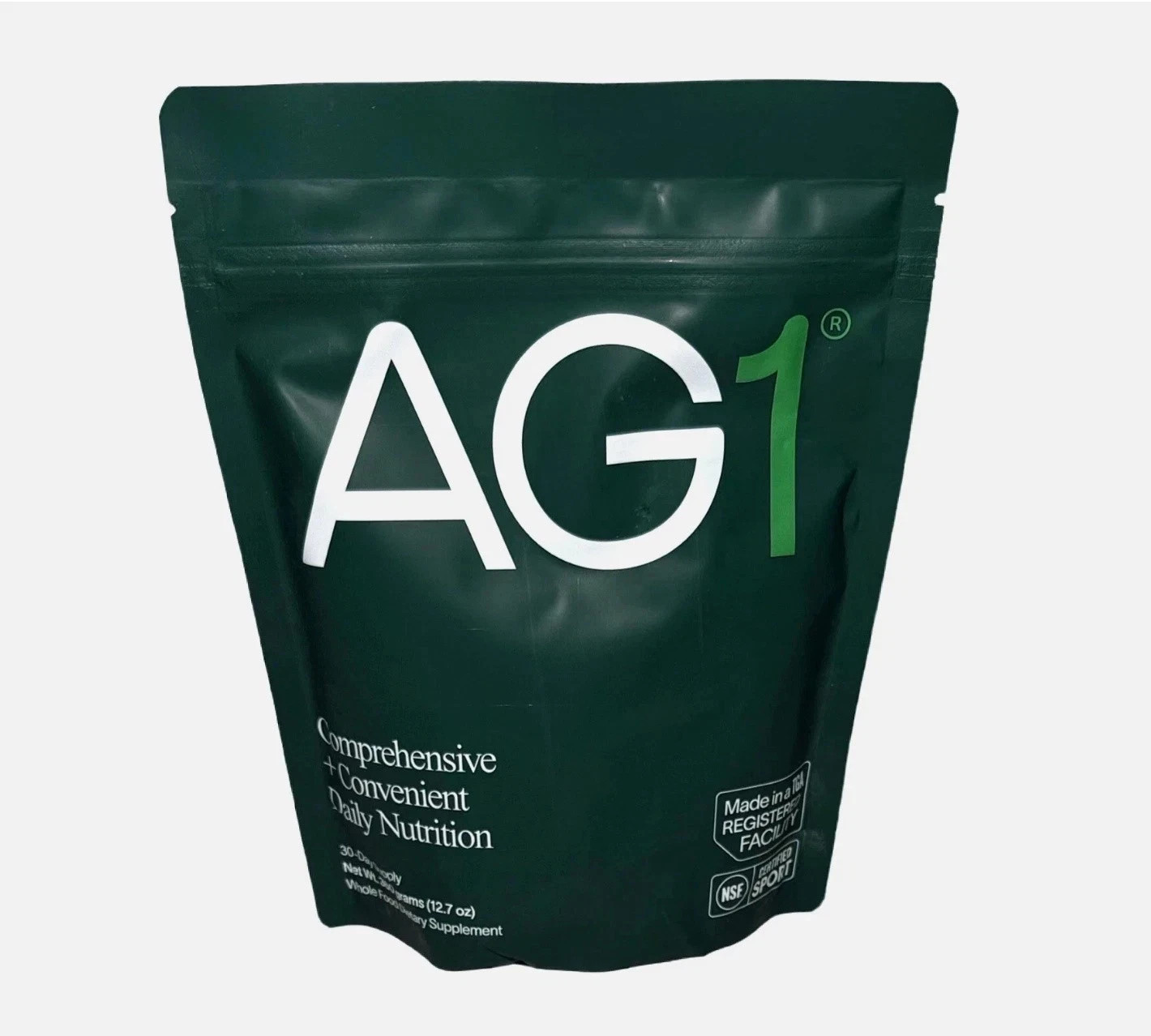 Genuine 3x Bags AG1 Athletic Greens PowderPouch 12.7oz 360g 30 Day Supply 1/27