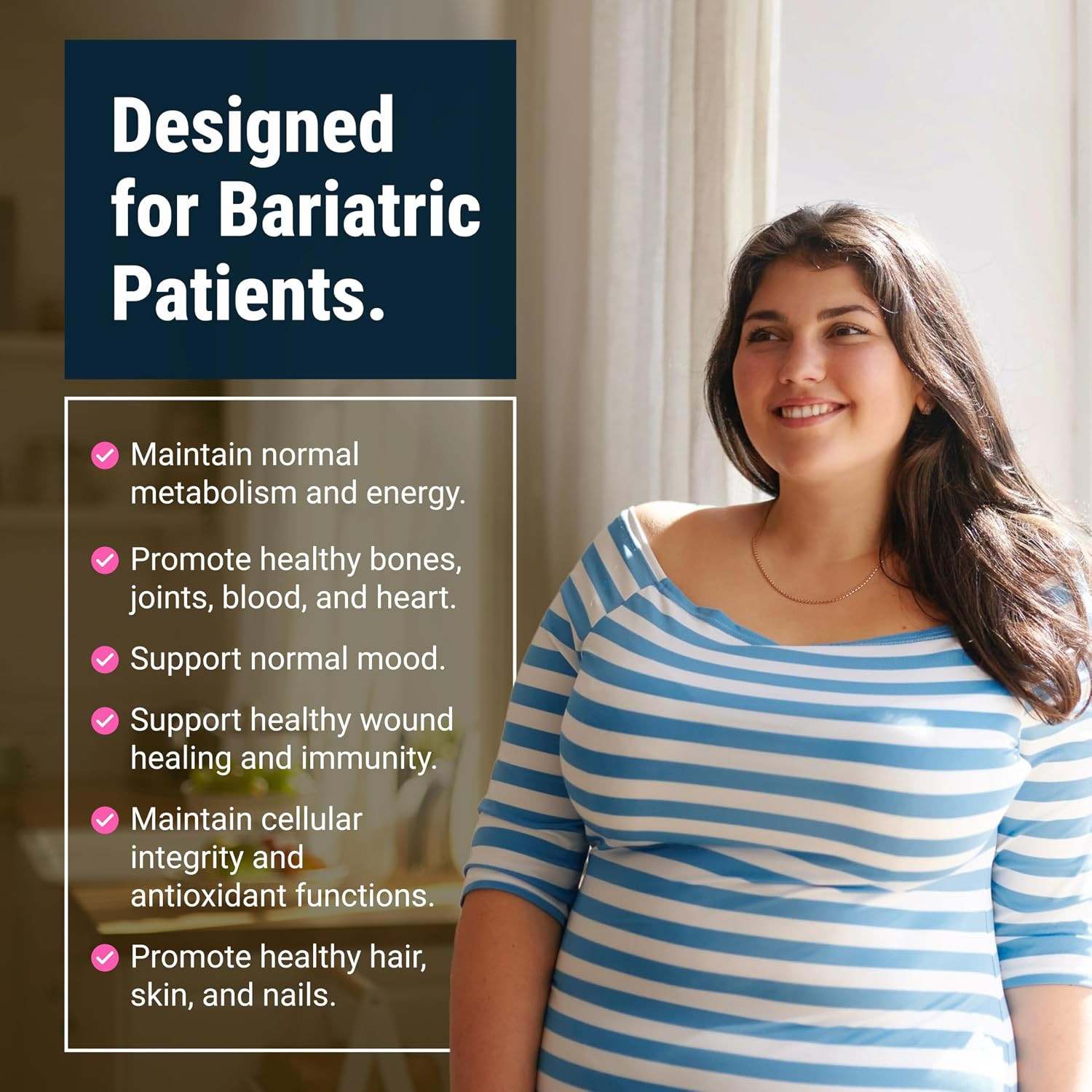 Multivitamin ONE 1 per Day! Bariatric Multivitamin Chewable with 45 Mg of Iron |