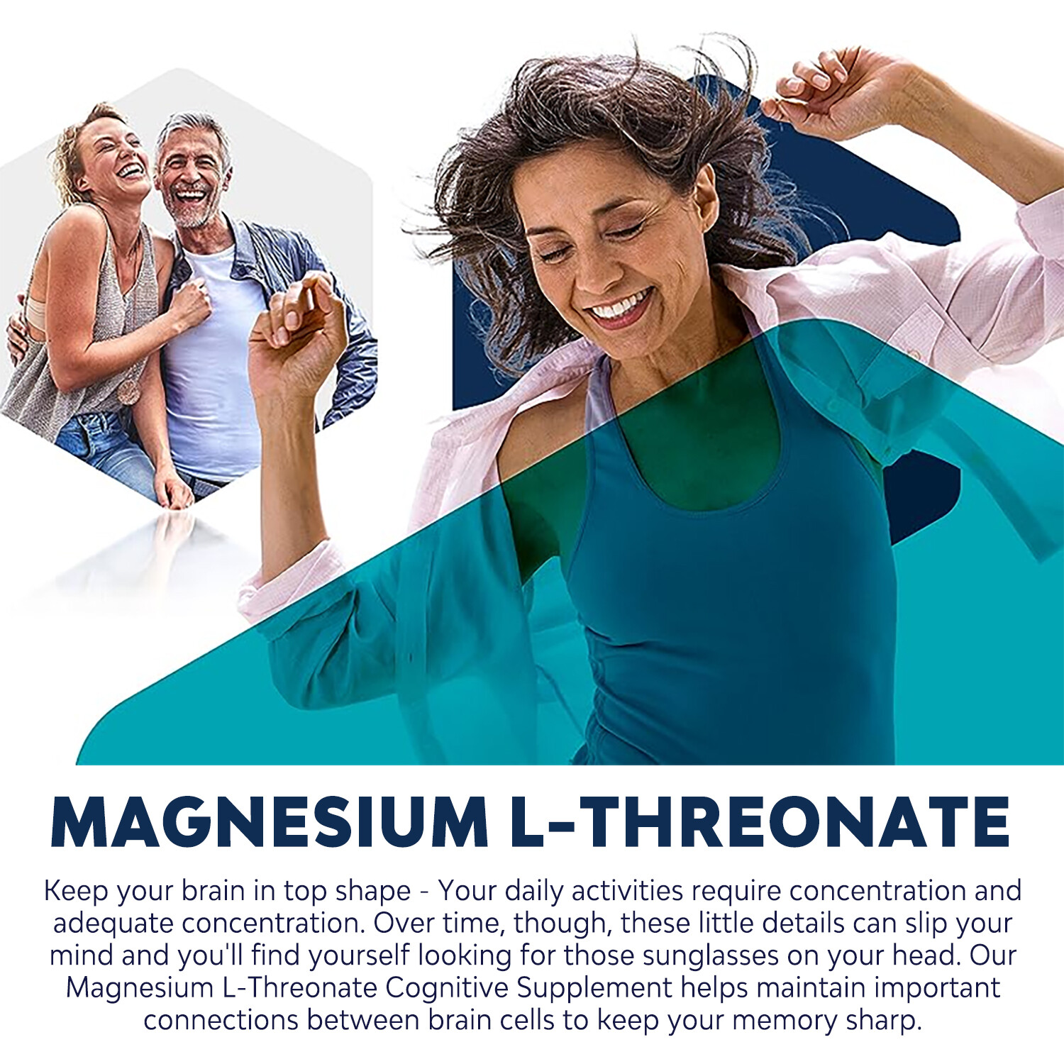 120pcs Magnesium L-threonate – Nervous Health, Improve Sleep, Relieve Stress