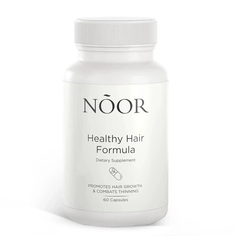 3-Pack NOOR Healthy Hair Formula – NOOR Hair Growth Support Capsules – 180Caps