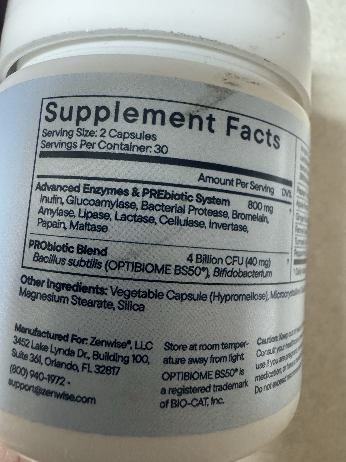 Zenwise Health Digestive Enzymes for Gut Health & Bloating Relief – Multi Enz…
