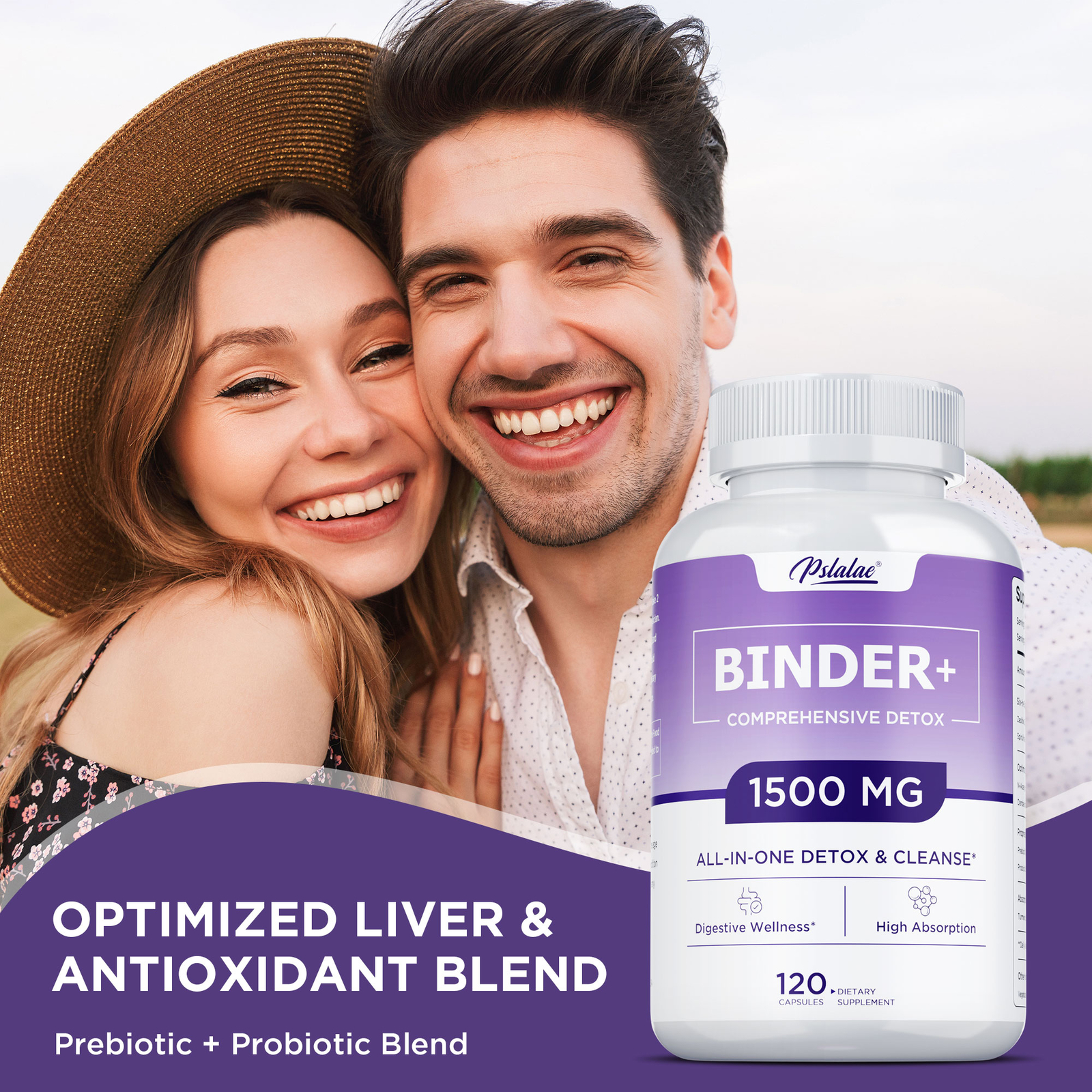 Binder Detox – Activated Carbon, Zeolite – Detox Support, Natural Cleanse Aid
