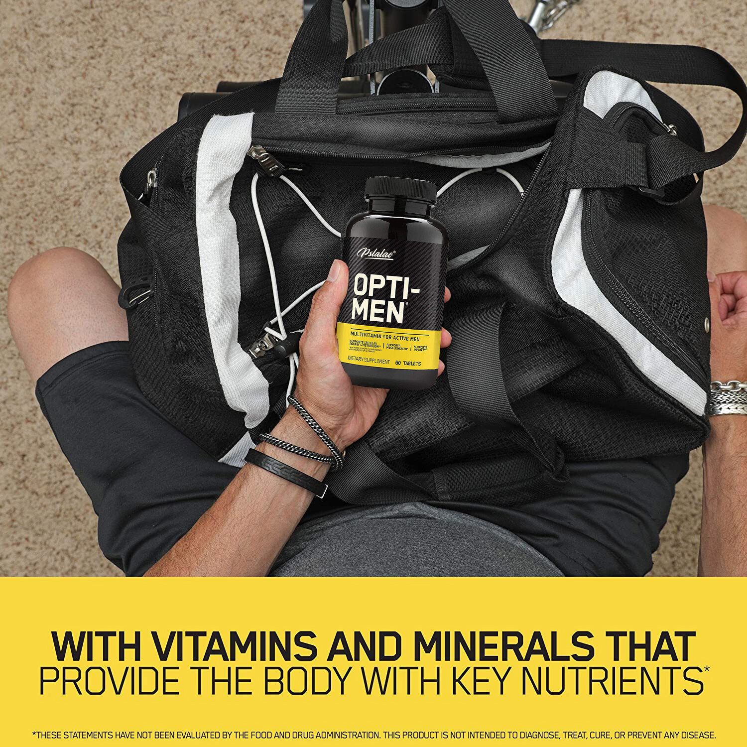 Opti-Men Capsules – Daily Multivitamin Supplement, Promote Metabolism, Immune