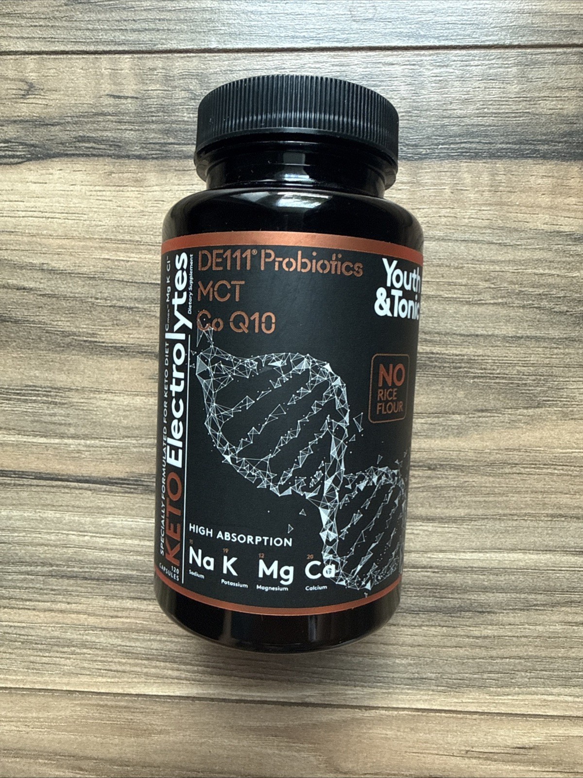 Keto Electrolyte Capsules with MCT, Magnesium, Potassium & Zinc – Probiotics