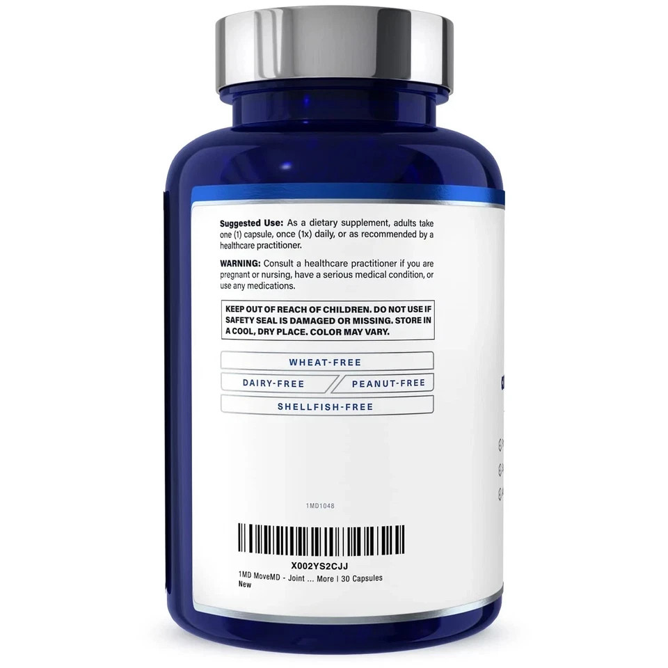 1MD Nutrition MoveMD – Health Supplement for Joint 30 Count (Pack of 1)
