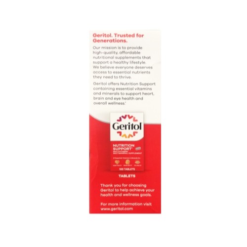 3 Pack Geritol Liquid High Potency Vitamin & Iron Supplement 12Oz Each