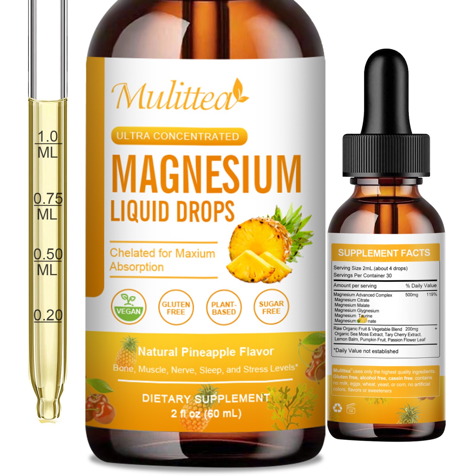 Potassium Magnesium Supplement Liquid – High Absorption Calm Magnesium Complex