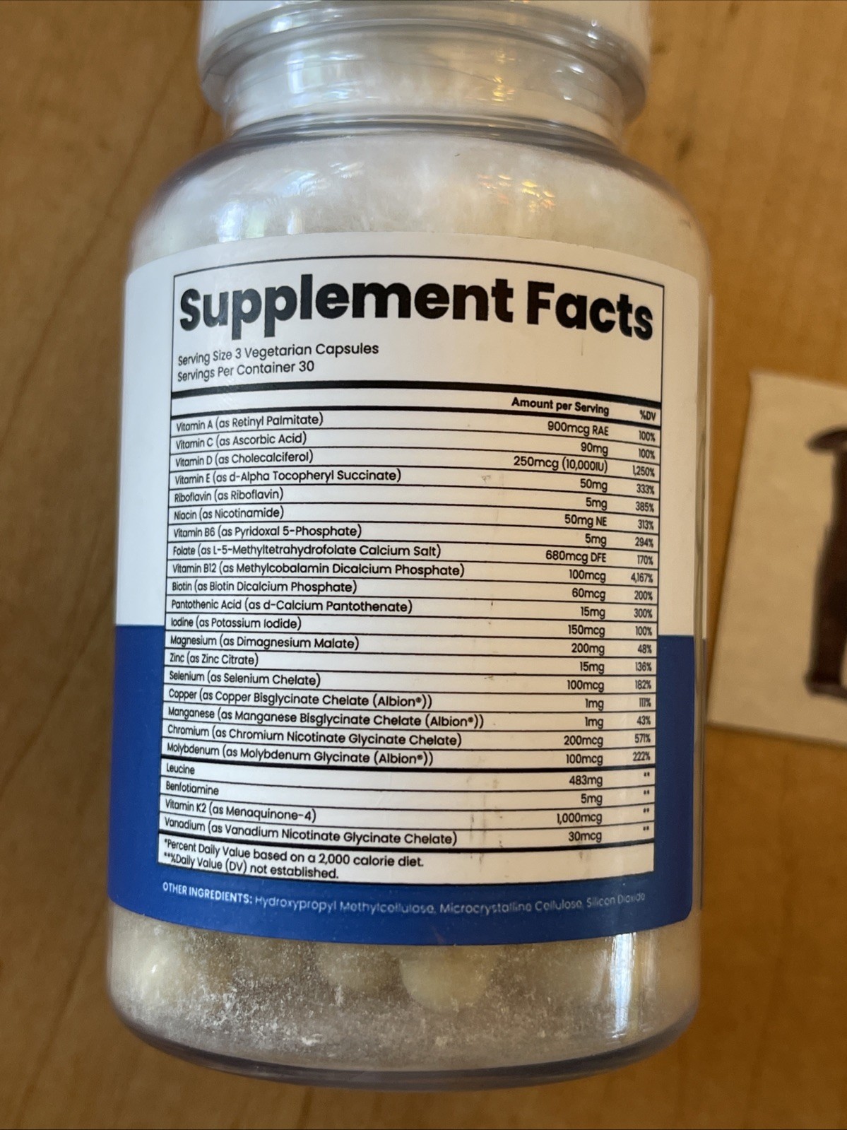 Maximus Building Blocks 90Caps Multivitamin New & Sealed MFG: 06/2025