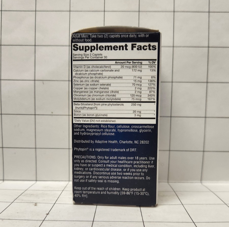 Super Beta Prostate Dietary Supplement 60 Caplets EXP 04/2028 or longer