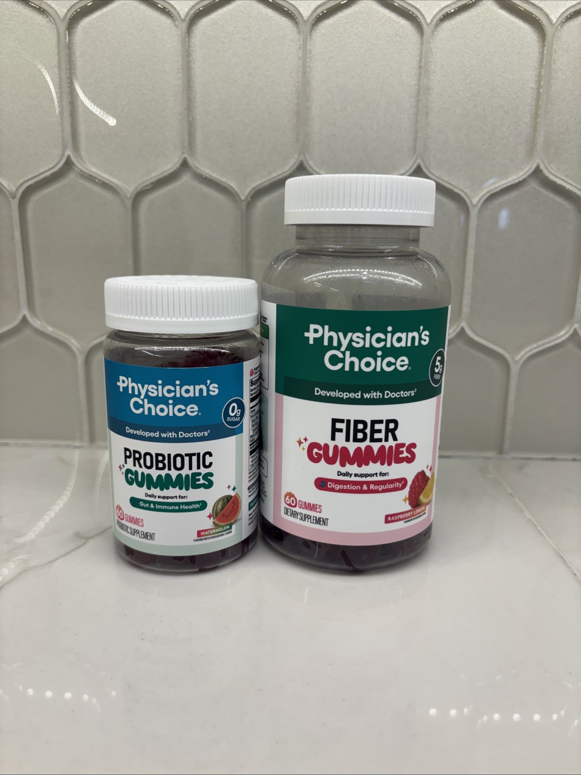 Physician’s Choice Bundle Fiber + Probiotic Gummies